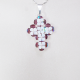 Small Cross - Adena-Silver Chain - 1